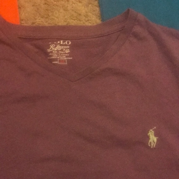 Ralph Lauren Polo V-Necks T-Shirts bundle - Picture 2 of 4